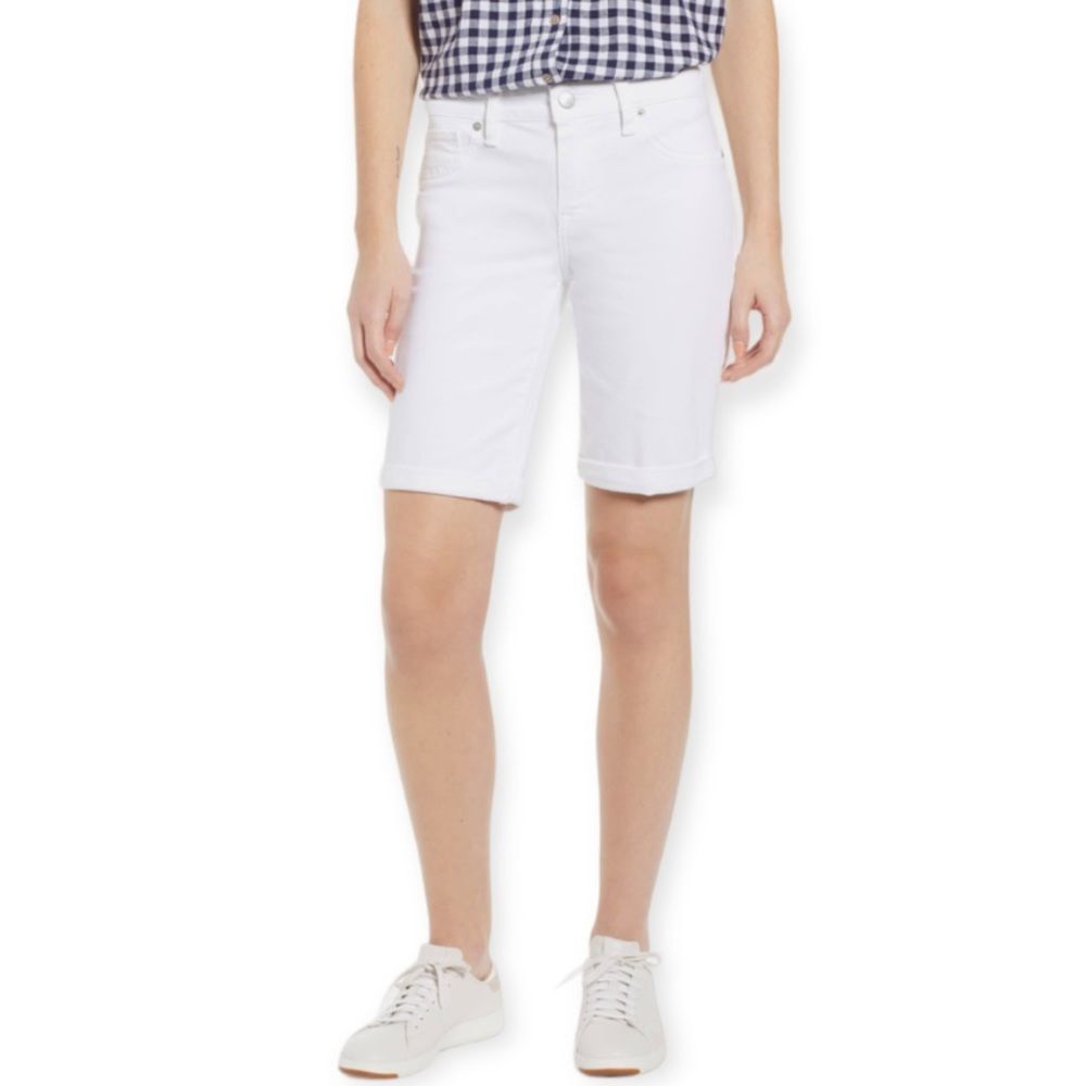 Lucky Brand White Women's Bermuda Shorts